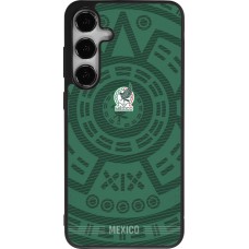 Samsung Galaxy S25+ Case Hülle - Silikon schwarz Mexiko 2026 personalisierbares Fussballtrikot