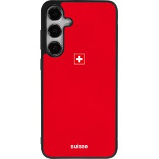 Samsung Galaxy S25+ Case Hülle - Silikon schwarz Schweiz 2026 personalisierbares Fussballtrikot
