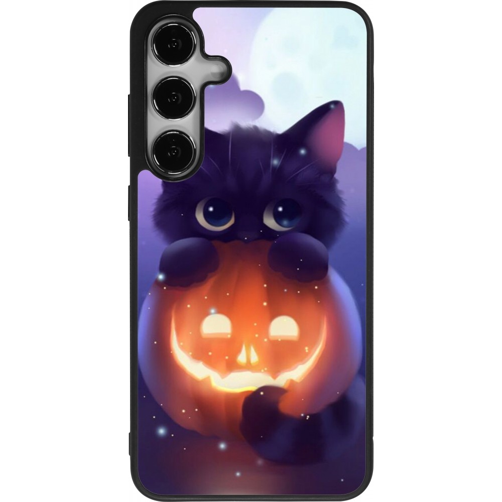 Coque Samsung Galaxy S25+ - Silicone rigide noir Halloween 17 15