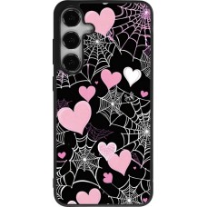 Coque Samsung Galaxy S25+ - Silicone rigide noir Halloween 2024 girly