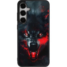Coque Samsung Galaxy S25+ - Silicone rigide noir Halloween 2024 mad werewolf