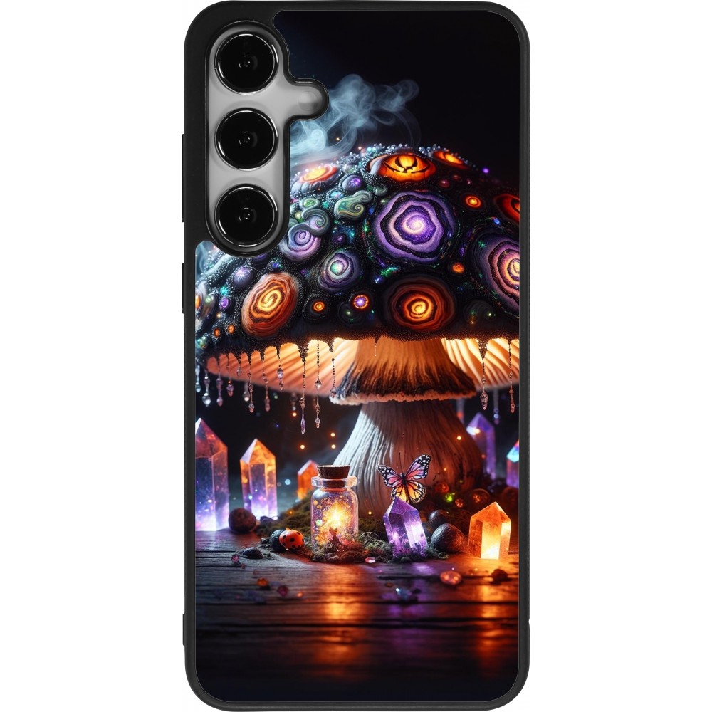Coque Samsung Galaxy S25+ - Silicone rigide noir Halloween Potion Magic