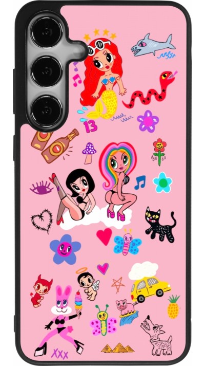 Coque Samsung Galaxy S25+ - Silicone rigide noir Karol G La Bichota Manana Sera Bonito