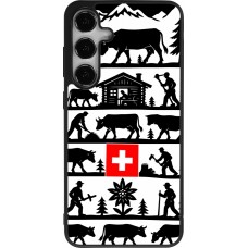 Samsung Galaxy S25+ Case Hülle - Silikon schwarz Poya Schweiz 1