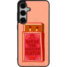 Coque Samsung Galaxy S25+ - Silicone rigide noir Saint Valentines Day 26 Perfect Match