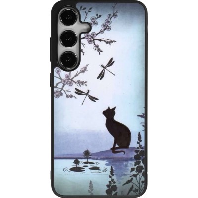 Coque Samsung Galaxy S25+ - Silicone rigide noir Spring 19 12