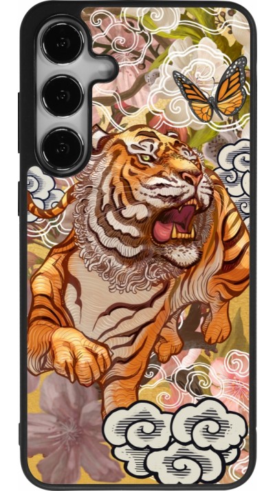 Samsung Galaxy S25+ Case Hülle - Silikon schwarz Spring 23 japanese tiger