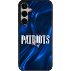 Coque Samsung Galaxy S25+ - Silicone rigide noir Super Bowl 26 Patriots 2
