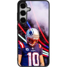 Coque Samsung Galaxy S25+ - Silicone rigide noir Super Bowl 26 Patriots 3