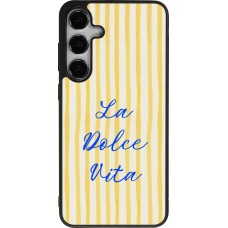 Coque Samsung Galaxy S25+ - Silicone rigide noir The good life 2026