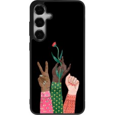 Samsung Galaxy S25+ Case Hülle - Silikon schwarz Womens day 2026 2
