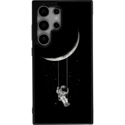 Samsung Galaxy S25 Ultra Case Hülle - Silikon schwarz Astro balançoire