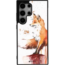 Samsung Galaxy S25 Ultra Case Hülle - Silikon schwarz Autumn 21 Fox