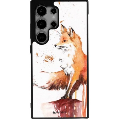 Samsung Galaxy S25 Ultra Case Hülle - Silikon schwarz Autumn 21 Fox