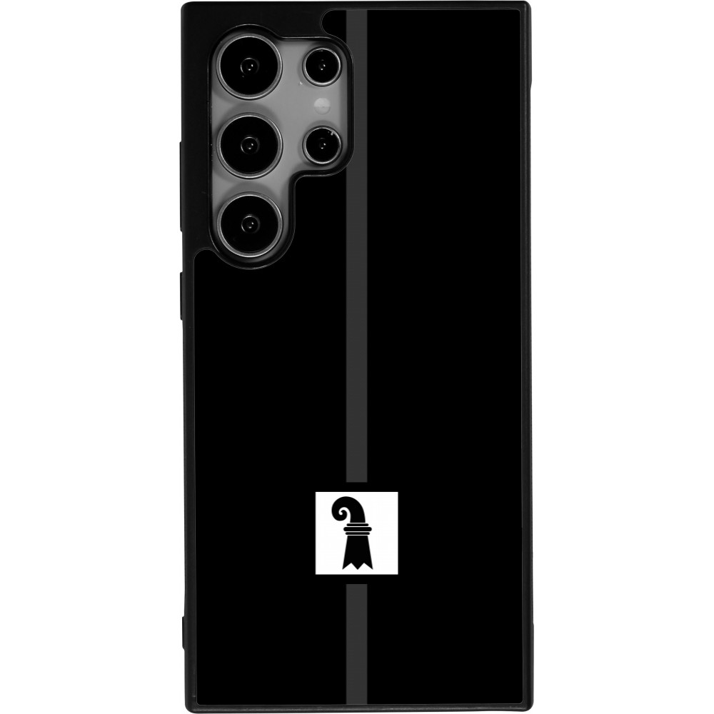 Samsung Galaxy S25 Ultra Case Hülle - Silikon schwarz Kanton BS schwarz