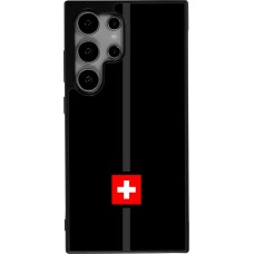 Samsung Galaxy S25 Ultra Case Hülle - Silikon schwarz Kanton CH schwarz