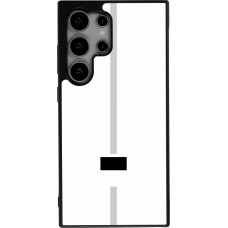 Samsung Galaxy S25 Ultra Case Hülle - Silikon schwarz Kanton FR weiss