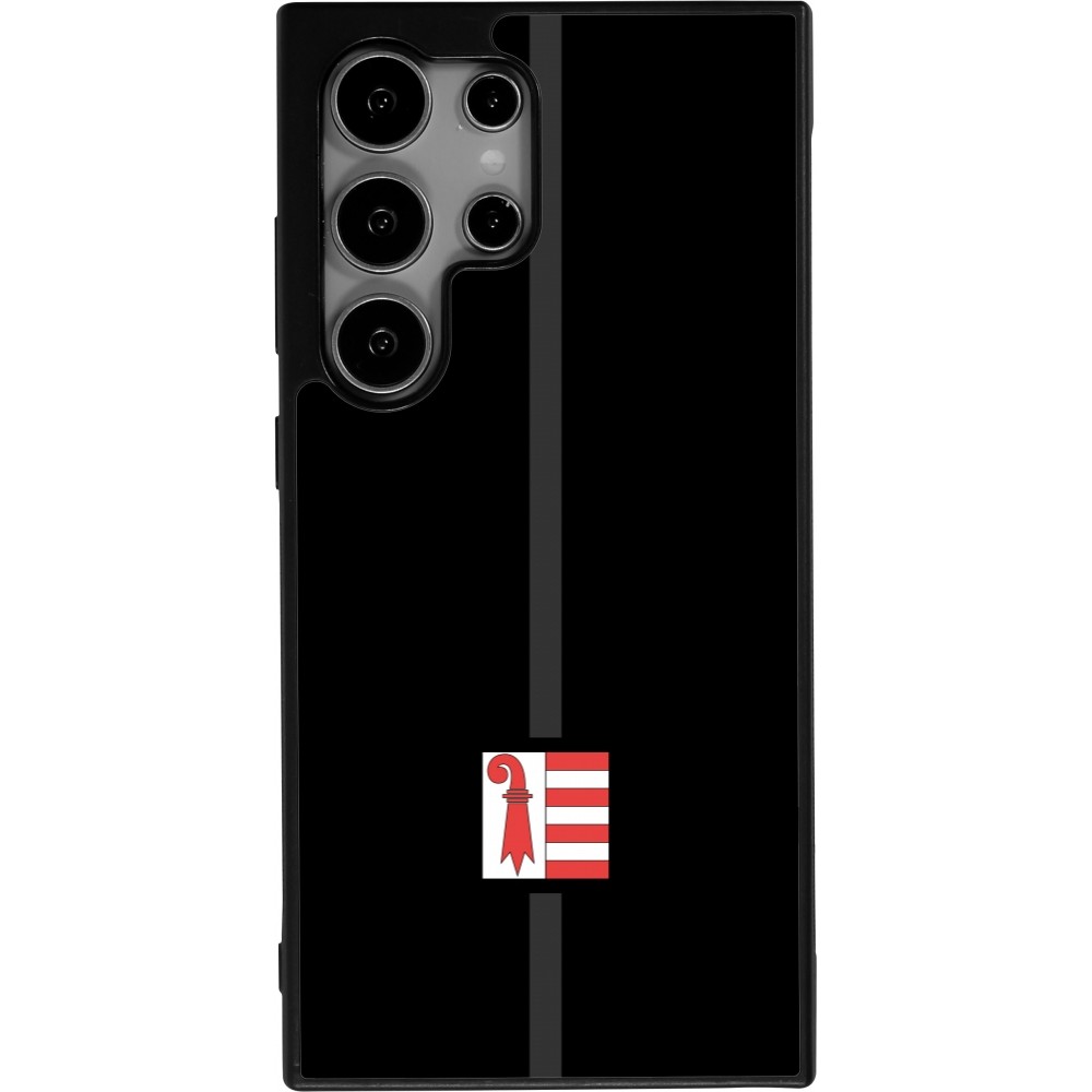 Samsung Galaxy S25 Ultra Case Hülle - Silikon schwarz Kanton JU schwarz