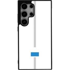 Samsung Galaxy S25 Ultra Case Hülle - Silikon schwarz Kanton LU weiss