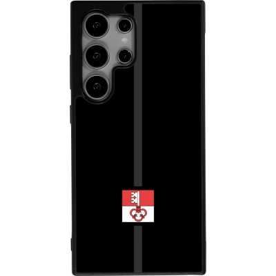 Coque Samsung Galaxy S25 Ultra - Silicone rigide noir Canton OW noir