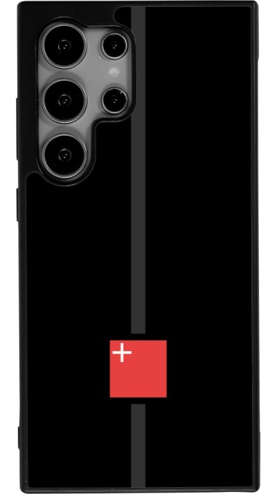 Samsung Galaxy S25 Ultra Case Hülle - Silikon schwarz Kanton SZ schwarz