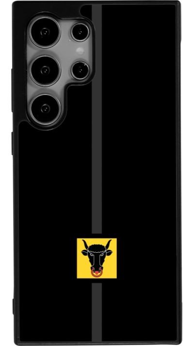Samsung Galaxy S25 Ultra Case Hülle - Silikon schwarz Kanton UR schwarz