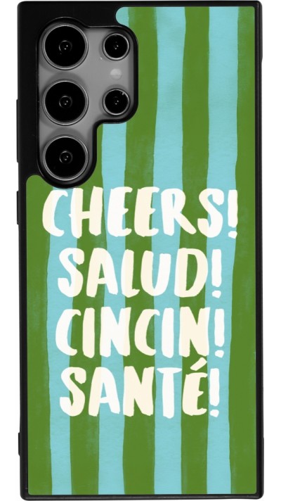Coque Samsung Galaxy S25 Ultra - Silicone rigide noir Cheers 2026