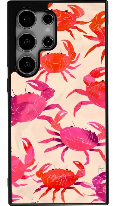 Coque Samsung Galaxy S25 Ultra - Silicone rigide noir Crabs Paint