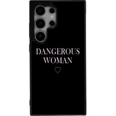 Coque Samsung Galaxy S25 Ultra - Silicone rigide noir Dangerous woman