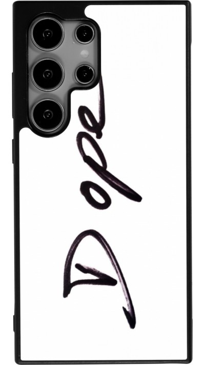 Samsung Galaxy S25 Ultra Case Hülle - Silikon schwarz Dope