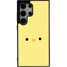 Coque Samsung Galaxy S25 Ultra - Silicone rigide noir Easter 2026 Little chicken