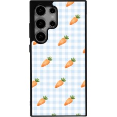 Coque Samsung Galaxy S25 Ultra - Silicone rigide noir Easter 2026 Pattern carrots