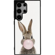 Coque Samsung Galaxy S25 Ultra - Silicone rigide noir Easter 2023 bubble gum bunny