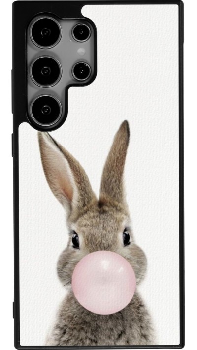 Coque Samsung Galaxy S25 Ultra - Silicone rigide noir Easter 2023 bubble gum bunny