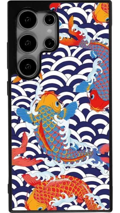 Coque Samsung Galaxy S25 Ultra - Silicone rigide noir Easter 2023 japanese fish