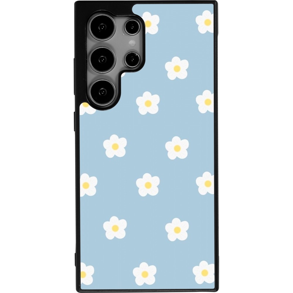 Coque Samsung Galaxy S25 Ultra - Silicone rigide noir Easter 2024 daisy flower