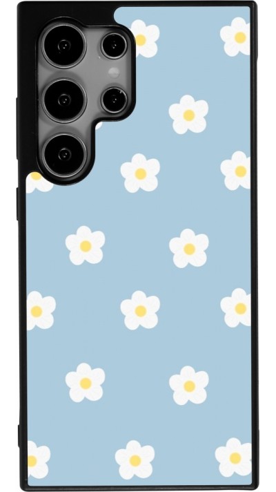 Coque Samsung Galaxy S25 Ultra - Silicone rigide noir Easter 2024 daisy flower