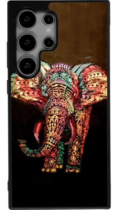 Coque Samsung Galaxy S25 Ultra - Silicone rigide noir Elephant 02
