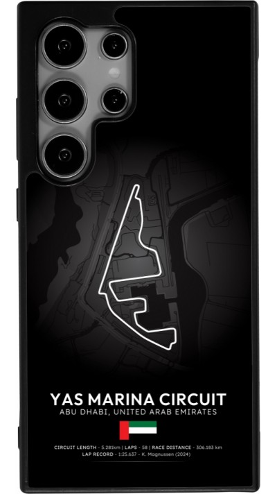 Coque Samsung Galaxy S25 Ultra - Silicone rigide noir F1 Track 2025 Abu Dhabi