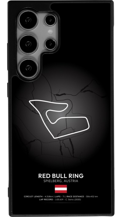 Coque Samsung Galaxy S25 Ultra - Silicone rigide noir F1 Track 2025 Austria