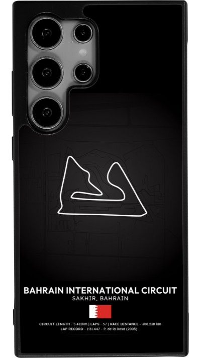 Coque Samsung Galaxy S25 Ultra - Silicone rigide noir F1 Track 2025 Bahrain