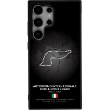 Coque Samsung Galaxy S25 Ultra - Silicone rigide noir F1 Track 2025 Emilia-Rogmana