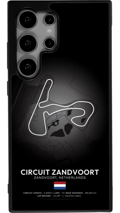 Coque Samsung Galaxy S25 Ultra - Silicone rigide noir F1 Track 2025 Netherlands
