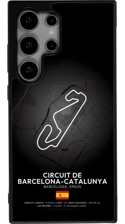 Coque Samsung Galaxy S25 Ultra - Silicone rigide noir F1 Track 2025 Spain