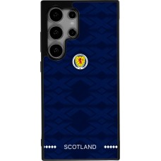 Coque Samsung Galaxy S25 Ultra - Silicone rigide noir Maillot de football Ecosse 2026 personnalisable