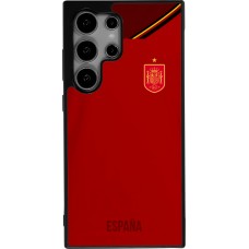 Samsung Galaxy S25 Ultra Case Hülle - Silikon schwarz Spanien 2022 personalisierbares Fußballtrikot