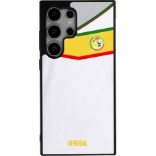 Samsung Galaxy S25 Ultra Case Hülle - Silikon schwarz Senegal 2022 personalisierbares Fußballtrikot