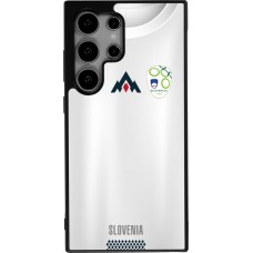 Coque Samsung Galaxy S25 Ultra - Silicone rigide noir Maillot de football Slovénie