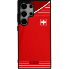 Coque Samsung Galaxy S25 Ultra - Silicone rigide noir Football shirt Switzerland 2022