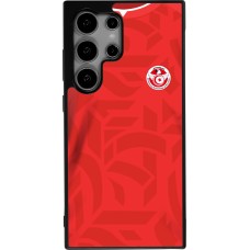 Samsung Galaxy S25 Ultra Case Hülle - Silikon schwarz Tunesien 2022 personalisierbares Fussballtrikot